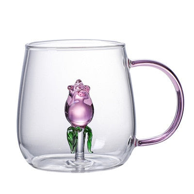 Cartoon Animal Shape Glass